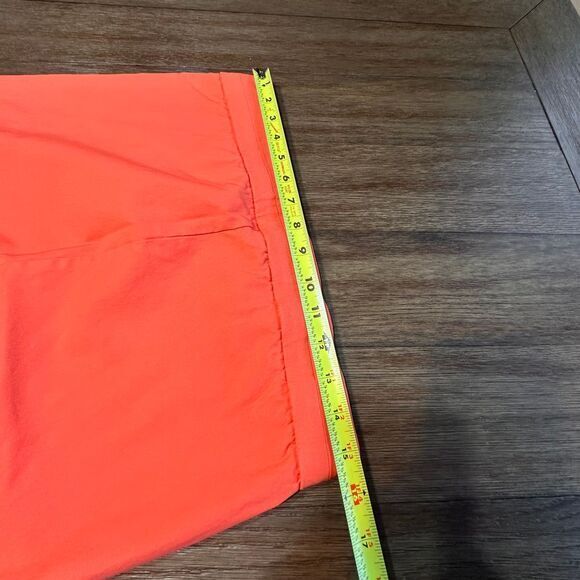 Rafael Bright Coral Straight Leg Casual Summer Capri Pants Womens 12‎ - Picture 5 of 8